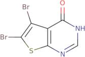 5,6-dibromo-1H,4H-thieno[2,3-d]pyrimidin-4-one