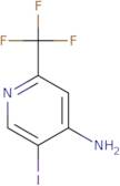 5-Iodo-2-(trifluoromethyl)pyridin-4-amine