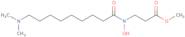 N-(9-Dimethylamino-1-oxononyl)-N-hydroxy-²-alanine Methyl Ester