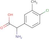 2-Amino-2-(4-chloro-3-methylphenyl)acetic acid