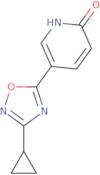5-(3-Cyclopropyl-1,2,4-oxadiazol-5-yl)pyridin-2(1H)-one