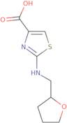 2-[(Oxolan-2-ylmethyl)amino]-1,3-thiazole-4-carboxylic acid