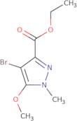 4-Bromo-5-methoxy-1-methyl-1H-pyrazole-3-carboxylic acid ethyl ester