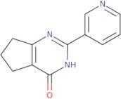 2-(Pyridin-3-yl)-3H,4H,5H,6H,7H-cyclopenta[D]pyrimidin-4-one