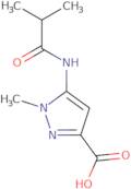 5-Isobutyramido-1-methyl-1H-pyrazole-3-carboxylic acid