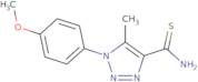 1-(4-Methoxyphenyl)-5-methyl-1H-1,2,3-triazole-4-carbothioamide