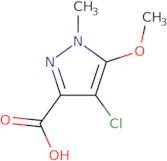 4-Chloro-5-methoxy-1-methyl-1H-pyrazole-3-carboxylic acid