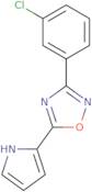 3-(3-Chlorophenyl)-5-(1H-pyrrol-2-yl)-1,2,4-oxadiazole