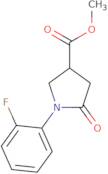 Methyl 1-(2-fluorophenyl)-5-oxopyrrolidine-3-carboxylate