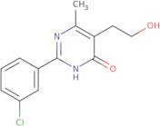 2-(3-Chlorophenyl)-5-(2-hydroxyethyl)-6-methylpyrimidin-4(3H)-one