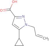 1-Allyl-5-cyclopropyl-1H-pyrazole-3-carboxylic acid
