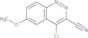4-Chloro-6-methoxycinnoline-3-carbonitrile