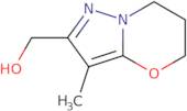 {3-Methyl-5H,6H,7H-pyrazolo[3,2-b][1,3]oxazin-2-yl}methanol