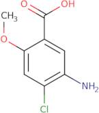 5-Amino-4-chloro-2-methoxybenzoic acid