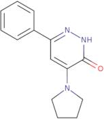 6-Phenyl-4-(pyrrolidin-1-yl)pyridazin-3(2H)-one