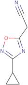 (3-Cyclopropyl-[1,2,4]oxadiazol-5-yl)-acetonitrile