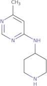 6-Methyl-N-(piperidin-4-yl)pyrimidin-4-amine