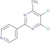 4,5-Dichloro-6-methyl-2-(pyridin-4-yl)pyrimidine