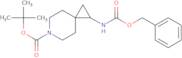 tert-Butyl 1-{[(benzyloxy)carbonyl]amino}-6-azaspiro[2.5]octane-6-carboxylate