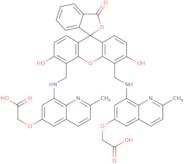 2-{4,5-Bis[(6-(2-ethoxy-2-oxohydroxy)-2-methylquinolin-8-ylamino)methyl]