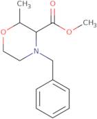 Methyl (2R,3S)-4-benzyl-2-methylmorpholine-3-carboxylate