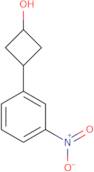 rac-(1S,3S)-3-(3-Nitrophenyl)cyclobutan-1-ol
