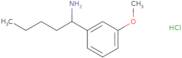 1-(3-Methoxyphenyl)pentan-1-amine hydrochloride