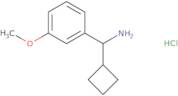 Cyclobutyl(3-methoxyphenyl)methanamine hydrochloride