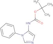 tert-Butyl N-(1-phenyl-1H-imidazol-5-yl)carbamate