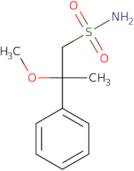 2-Methoxy-2-phenylpropane-1-sulfonamide