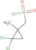 (2,2-Dichloro-1-methylcyclopropyl)methanesulfonyl chloride