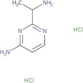 2-(1-Aminoethyl)pyrimidin-4-amine dihydrochloride