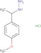 [1-(4-Methoxyphenyl)ethyl]hydrazine hydrochloride