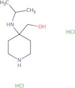 {4-[(Propan-2-yl)amino]piperidin-4-yl}methanol dihydrochloride