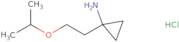 1-[2-(Propan-2-yloxy)ethyl]cyclopropan-1-amine hydrochloride