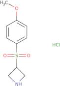 3-(4-Methoxybenzenesulfonyl)azetidine hydrochloride