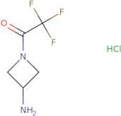 1-(3-Aminoazetidin-1-yl)-2,2,2-trifluoroethan-1-one hydrochloride