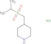 4-[(Propane-2-sulfonyl)methyl]piperidine hydrochloride