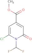 Methyl 6-chloro-1-(difluoromethyl)-2-oxo-1,2-dihydropyridine-4-carboxylate