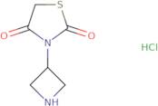 3-(Azetidin-3-yl)thiazolidine-2,4-dione hydrochloride