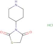 3-(Piperidin-4-yl)thiazolidine-2,4-dione hydrochloride