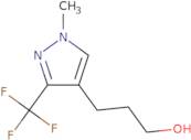 3-[1-Methyl-3-(trifluoromethyl)-1H-pyrazol-4-yl]propan-1-ol