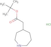tert-Butyl 2-(azepan-4-yl)acetate hydrochloride