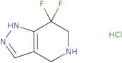 7,7-Difluoro-4,5,6,7-tetrahydro-1H-pyrazolo[4,3-c]pyridine hydrochloride