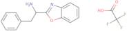 1-(1,3-Benzoxazol-2-yl)-2-phenylethan-1-amine, trifluoroacetic acid