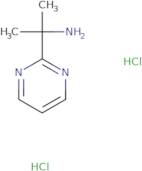 2-(Pyrimidin-2-yl)propan-2-amine dihydrochloride