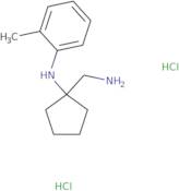 N-[1-(Aminomethyl)cyclopentyl]-2-methylaniline dihydrochloride