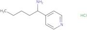 1-(Pyridin-4-yl)pentan-1-amine hydrochloride