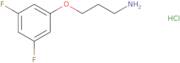 3-(3,5-Difluorophenoxy)propan-1-amine hydrochloride