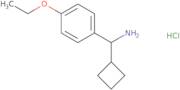 Cyclobutyl(4-ethoxyphenyl)methanamine hydrochloride